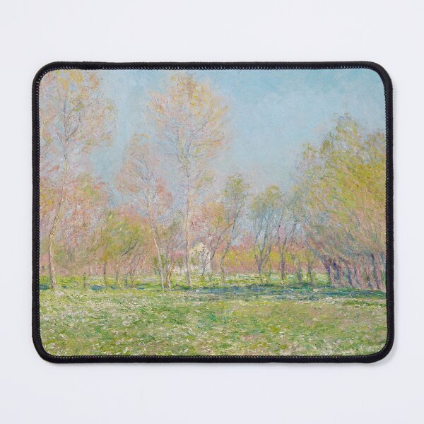 Item preview, Impressionist Painting Spring in Giverny (1890) by Claude Monet designed and sold by Designedbysm.