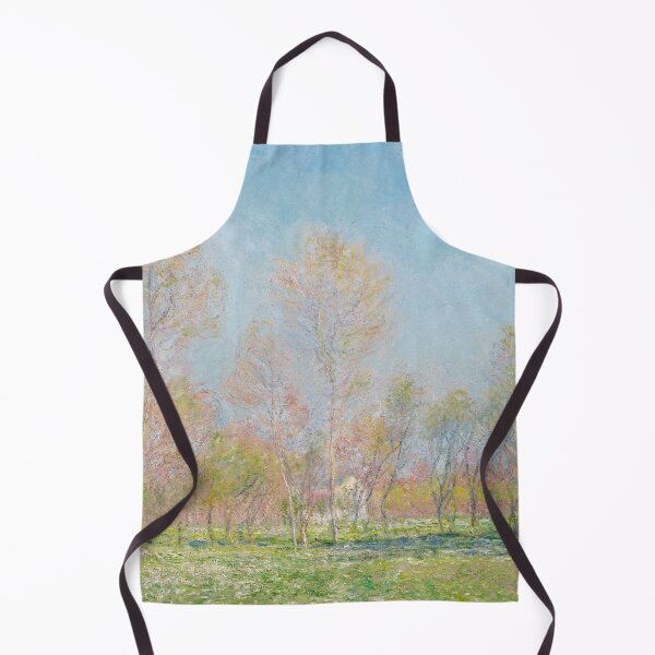 Item preview, Impressionist Painting Spring in Giverny (1890) by Claude Monet designed and sold by Designedbysm.