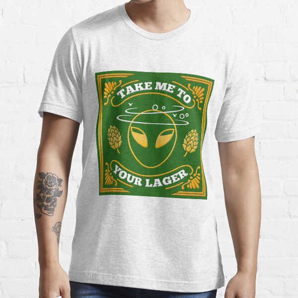 t shirt met alien logo