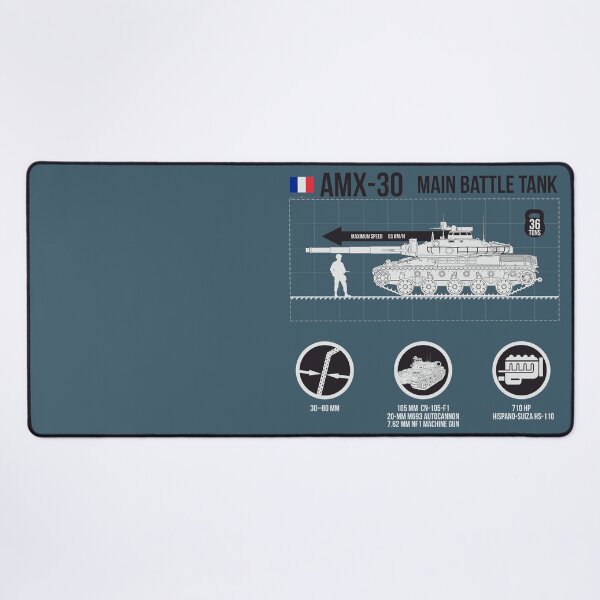 Item preview, Infographic French tank AMX 30 designed and sold by FAawRay.