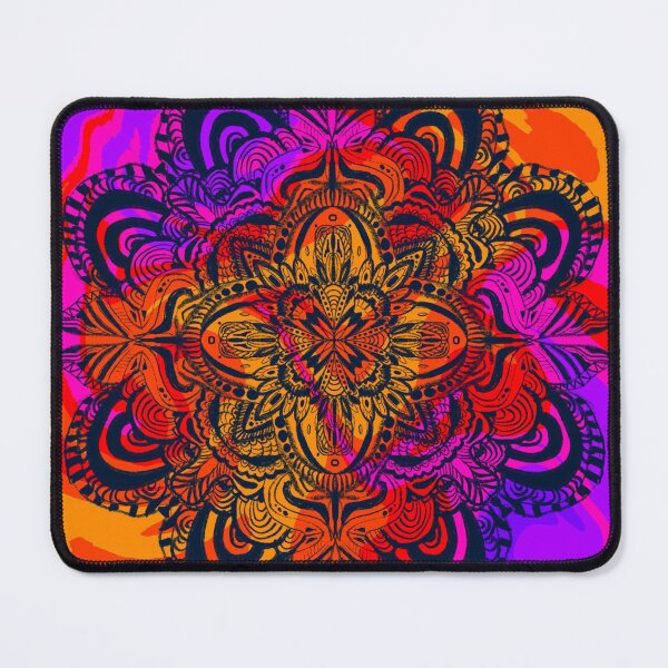 Item preview, Neon mandala designed and sold by HibiscusHeron.
