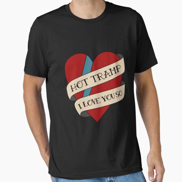 Item preview, Retro Hot Tramp in Tattoo Style Heart designed and sold by DavidLozada.