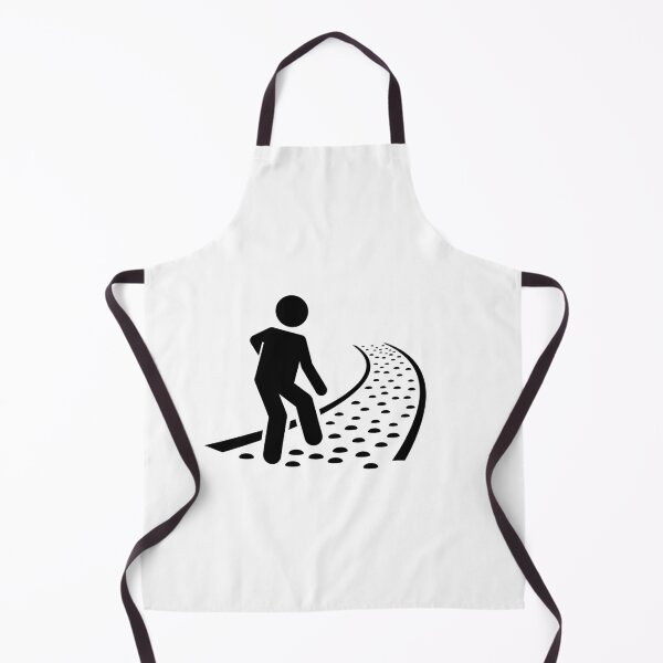 Item preview, Man Walking On Reflexology Stone Path - Stickman designed and sold by Stickman--.