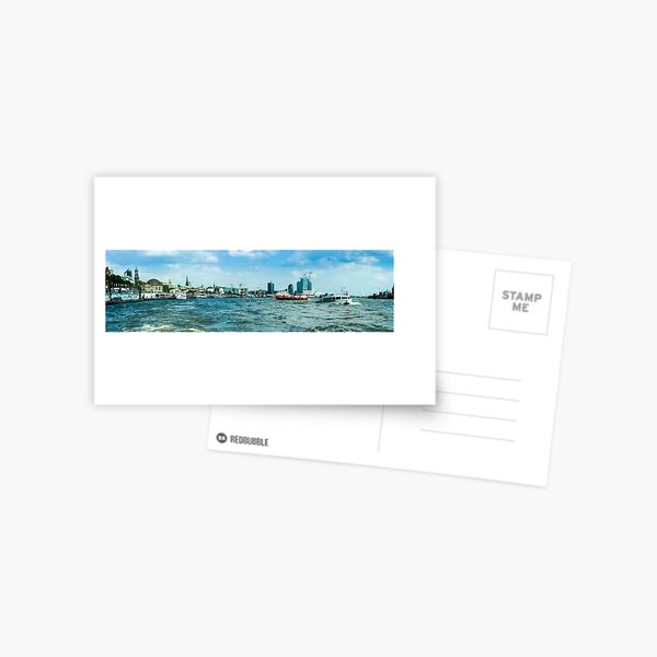 hamburger hafen 01 Postcard