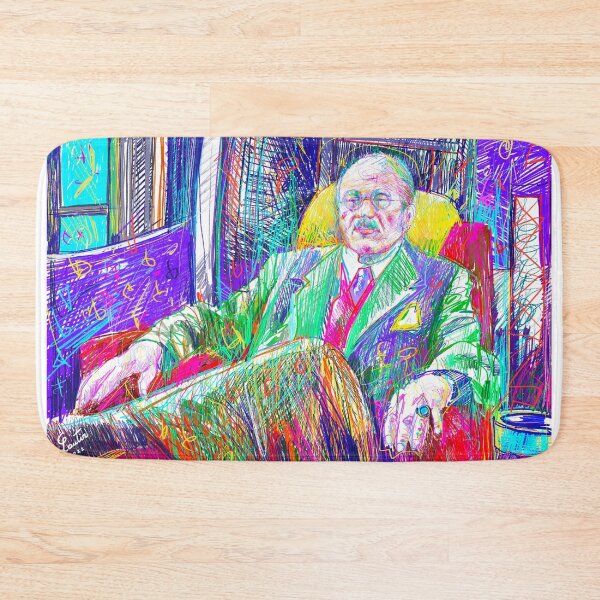 Item preview, CARL JUNG colored pencils portrait .1 designed and sold by lautir.