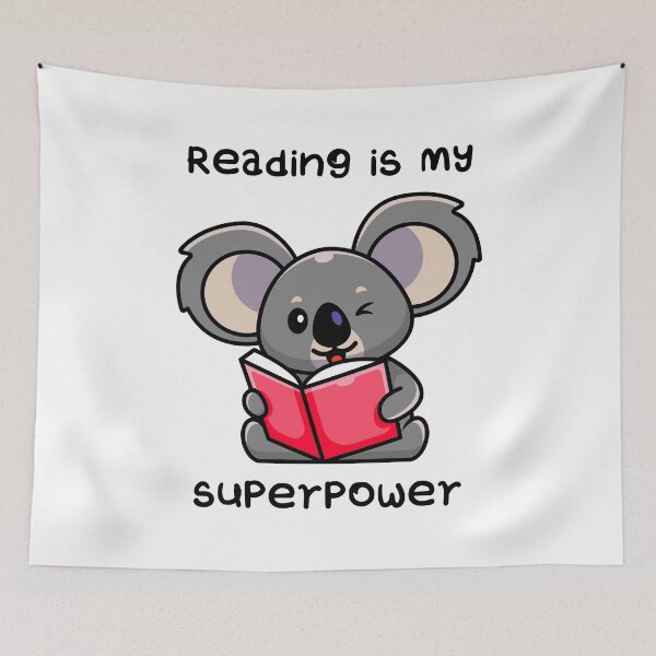 Item preview, Reading is my Superpower designed and sold by dimitar-pnankov.
