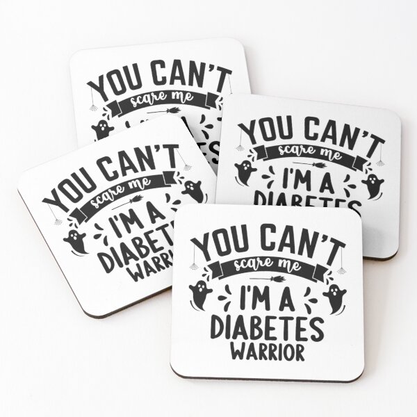Item preview, You can't scare me i'm a diabetes warrior designed and sold by haodon79.