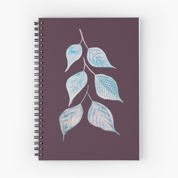 Aperçu de l'œuvre Motif de feuille peint à la main avec aquarelle créée et vendue par Ewry.