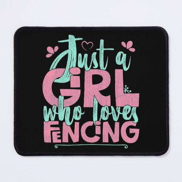 Item preview, Just A Girl Who Loves Fencing Gift graphic designed and sold by theodoros20.