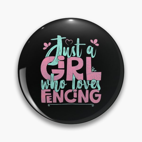 Item preview, Just A Girl Who Loves Fencing Gift graphic designed and sold by theodoros20.