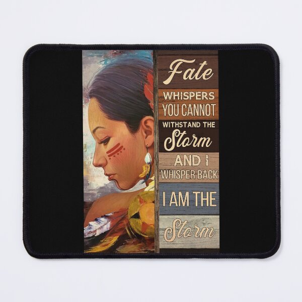Item preview, Native american woman whisper back i am the storm designed and sold by chinulove.