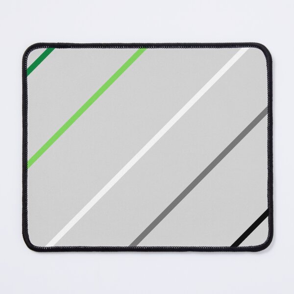 Item preview, Minimalist Aromantic Flag - diagonal designed and sold by thesassypanda.