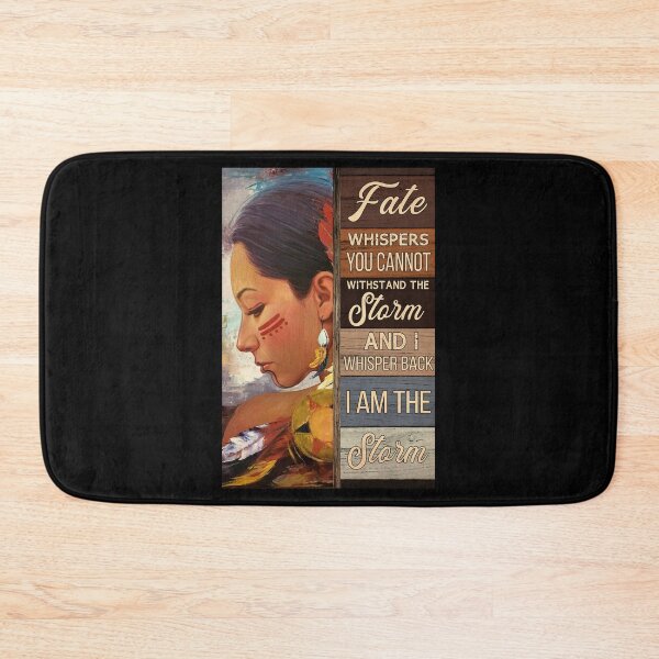 Item preview, Native american woman whisper back i am the storm designed and sold by chinulove.