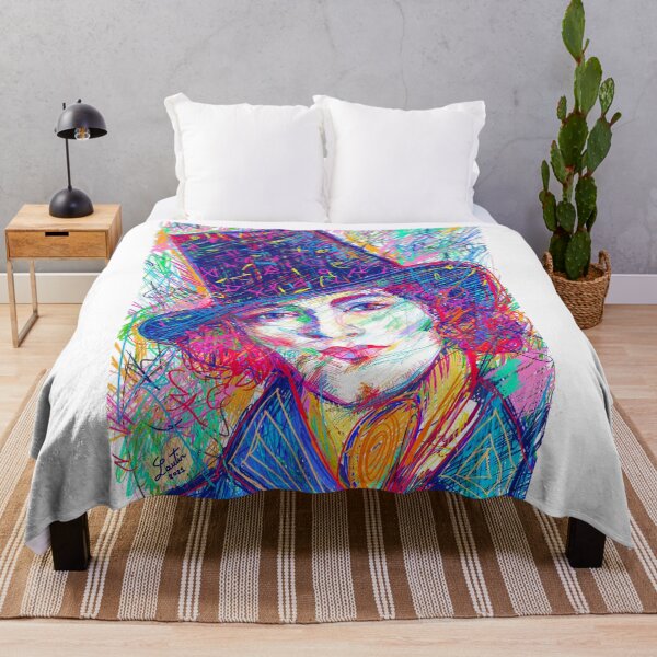 Item preview, GEORGE SAND colored pencil portrait .1 designed and sold by lautir.