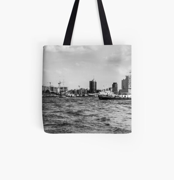 hamburger hafen 02 All Over Print Tote Bag