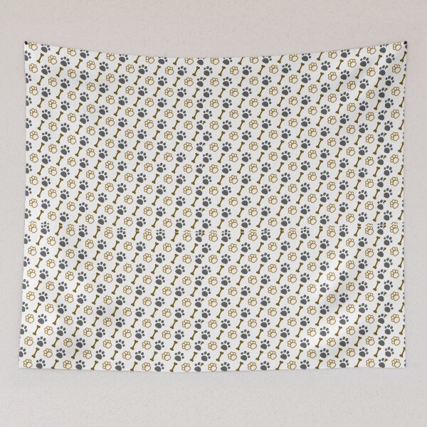 Item preview, Dog Paw Pattern, Cute Dog Paw designed and sold by OneAction.