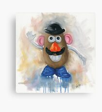 Mr Potato Head - vintage nostalgia Canvas Print