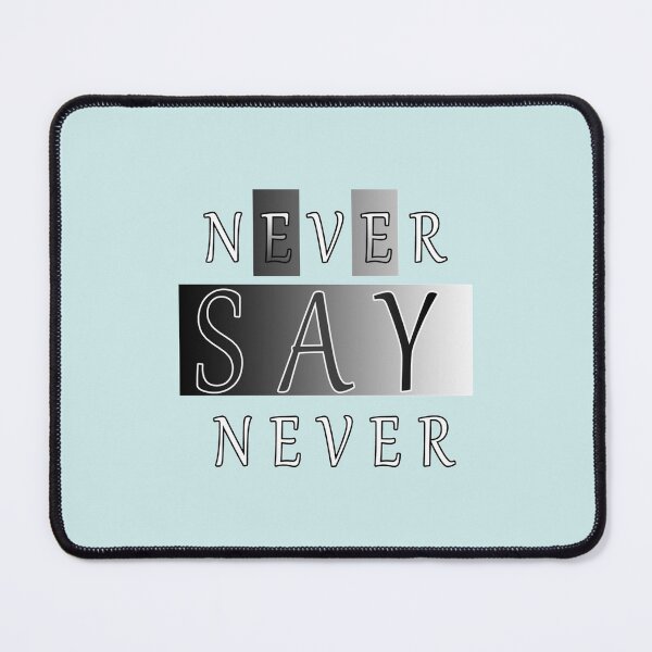 Item preview, Justin Beiber Never say Never- New - FAST SHIPPING!!! Double Layer Face Mask - 100Cotton - Re-Washa designed and sold by CharmbyMA.