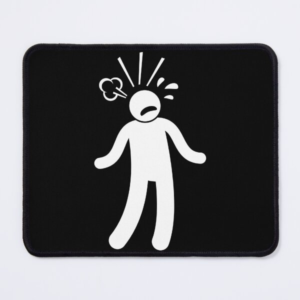 Item preview, Whining Man - Stickman White Version designed and sold by Stickman--.