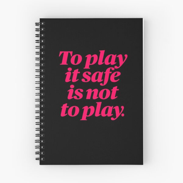 Item preview, To play it safe is not to play. v.1 designed and sold by x1brett.