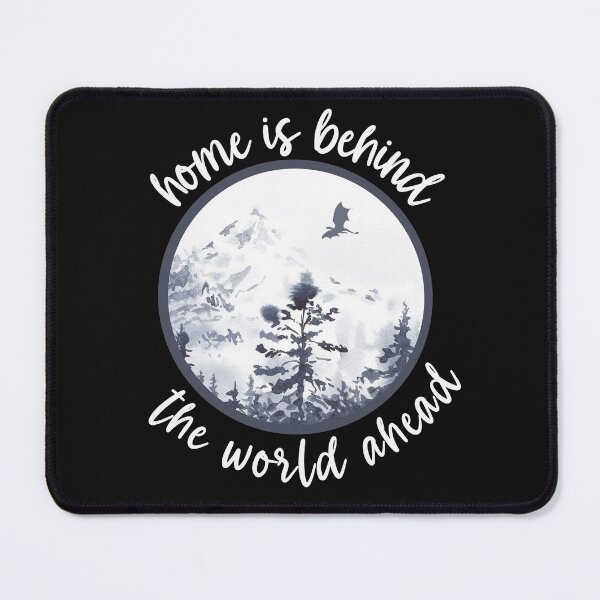 Item preview, Home Is Behind The World Ahead designed and sold by TheMinnie.