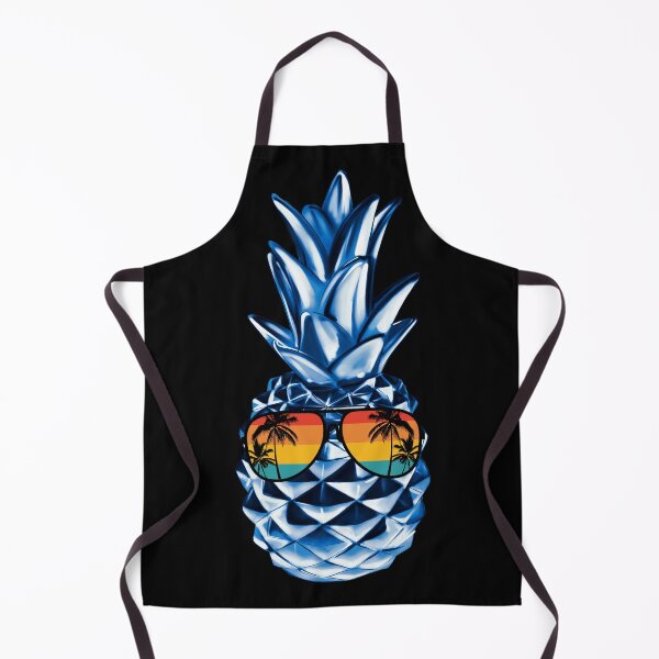 Item preview, Blue Pineapple With Sunglasses Summer Aloha Beach Hawaii designed and sold by AlexaTees.