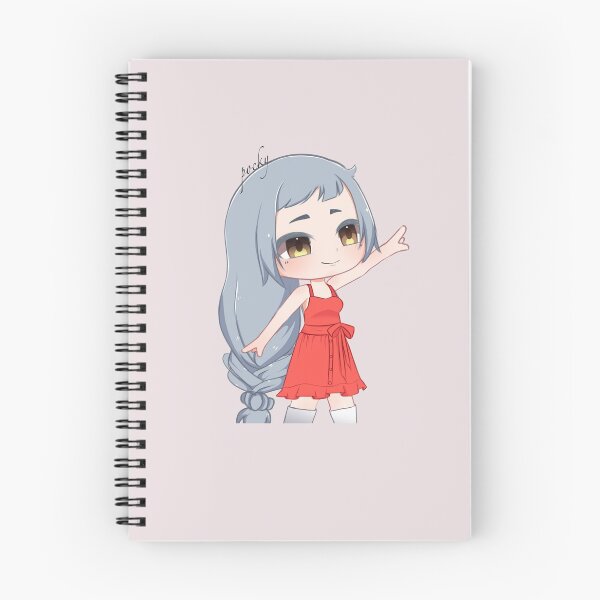 Item preview, Gacha Life Girl with Red Dress designed and sold by pockyartstudio.