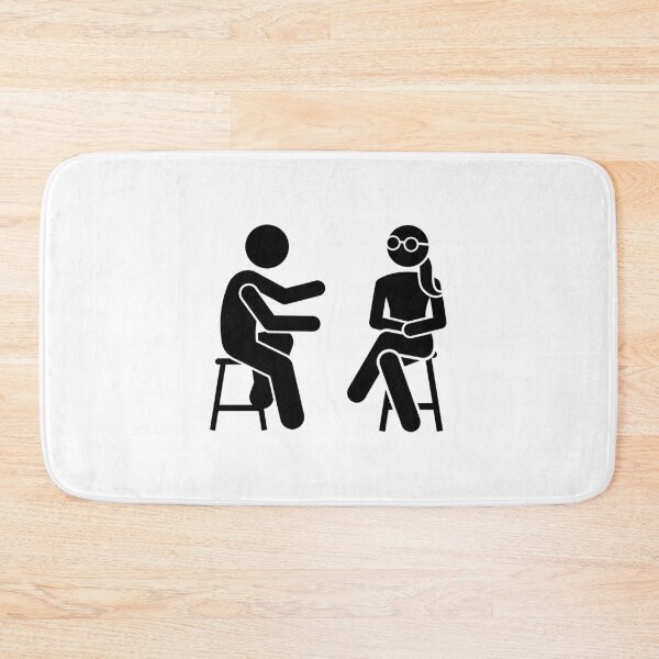 Item preview, Man Discussing With Woman - Stickman designed and sold by Stickman--.
