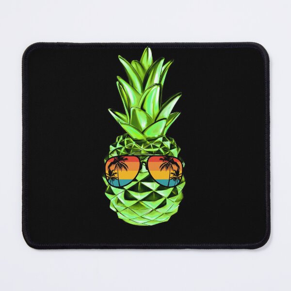 Item preview, Green Pineapple With Sunglasses Summer Aloha Beach Hawaii designed and sold by AlexaTees.