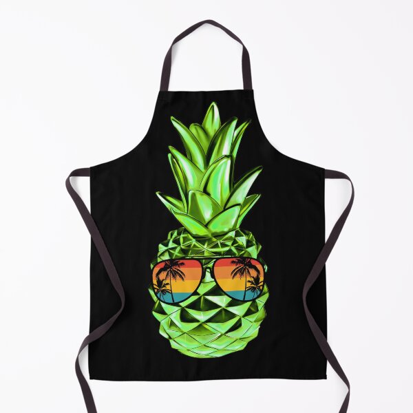 Item preview, Green Pineapple With Sunglasses Summer Aloha Beach Hawaii designed and sold by AlexaTees.