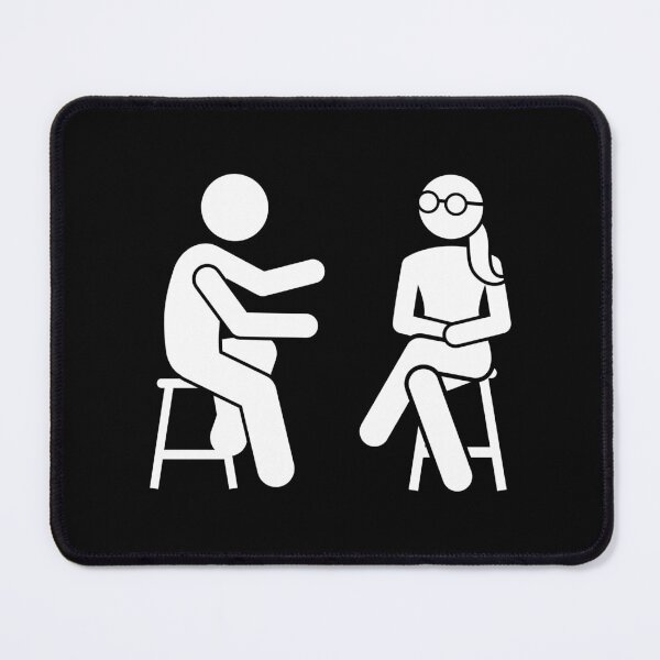 Item preview, Man Discussing With Woman - Stickman White Version designed and sold by Stickman--.
