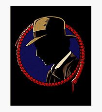 Hardboiled Professor Photographic Print