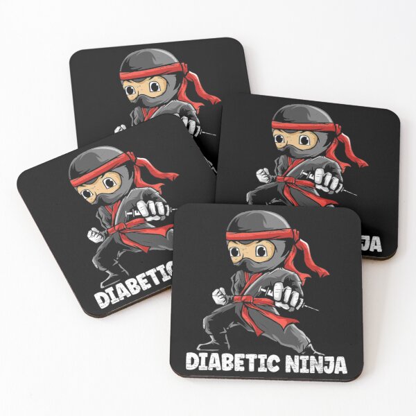 Item preview, Diabetic Ninja Diabetes Awareness T1D Type 1 designed and sold by haodon79.