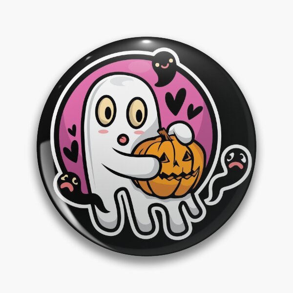 Artikelvorschau, Halloween Gespenst liebt Kürbis entworfen und verkauft von Milena-.
