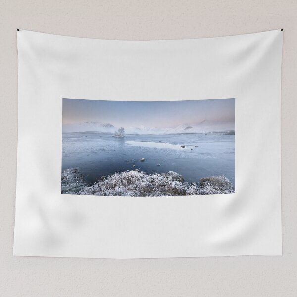 Item preview, Black Mount Misty Winter Sunrise designed and sold by Grant Glendinning.