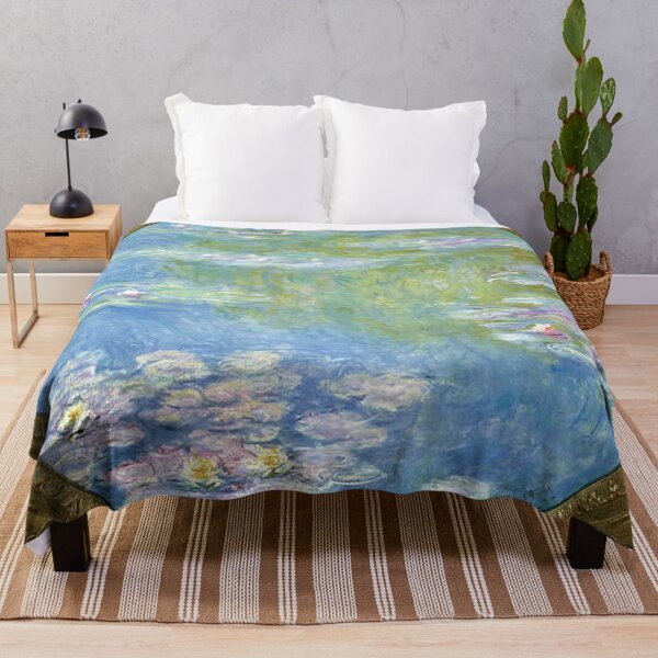 Item preview, Arte impresionista Nenúfares (1908) de Claude Monet designed and sold by Designedbysm.