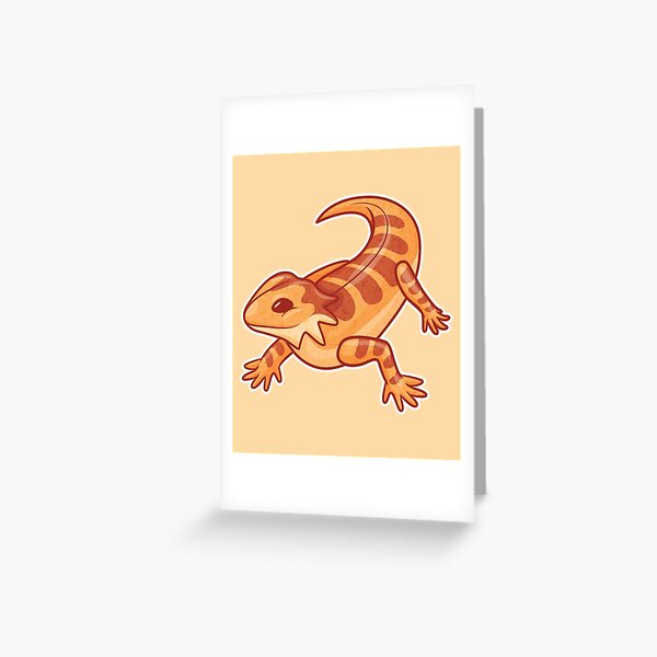 Bearded Dragon Greeting Card