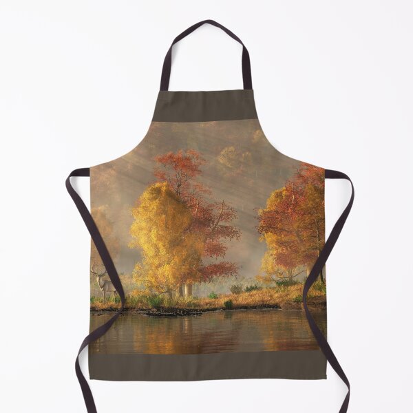 Item preview, White Hart in an Autumn Valley designed and sold by Daniel Eskridge.