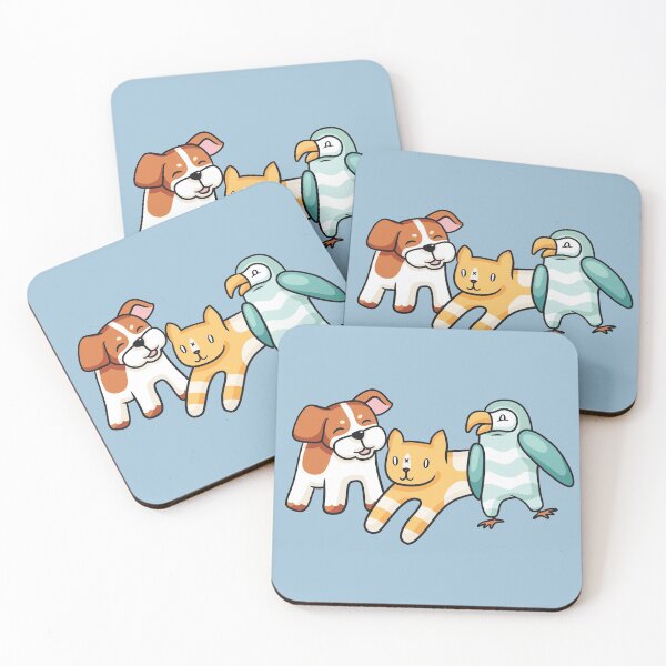 Item preview, Dog, Cat, and Bird designed and sold by Cute and Funny Animal Art Designs.