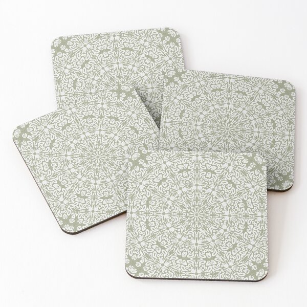 Item preview, green geometric ornament designed and sold by alfaouzi.