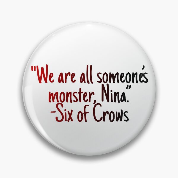 Item preview, Six of Crows quote designed and sold by Bookish_M_Quotes .
