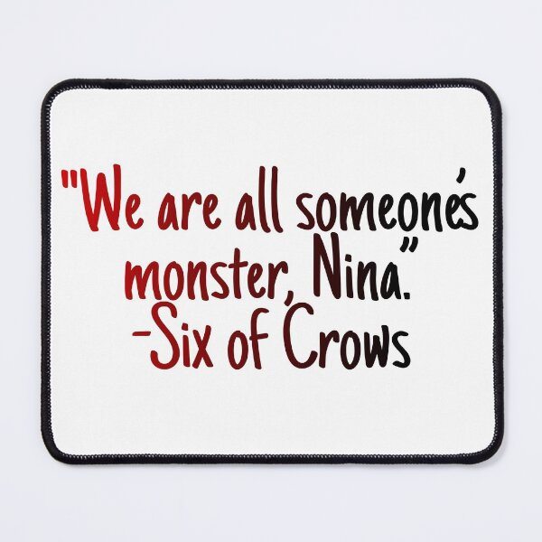 Item preview, Six of Crows quote designed and sold by Bookish_M_Quotes .
