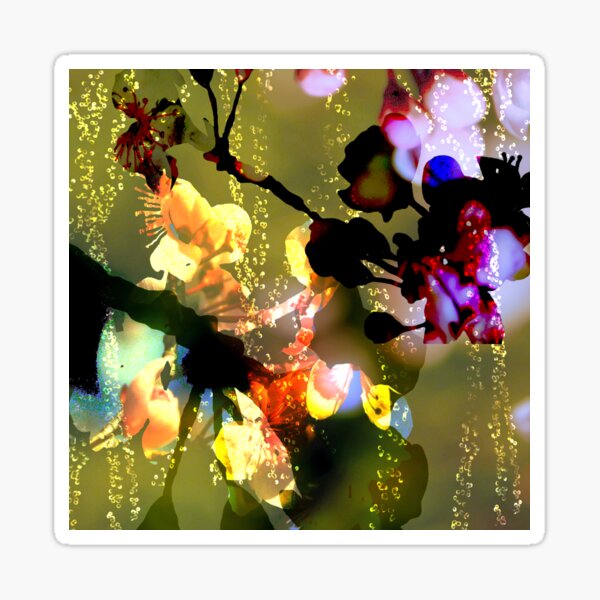 Spring Rains Sticker