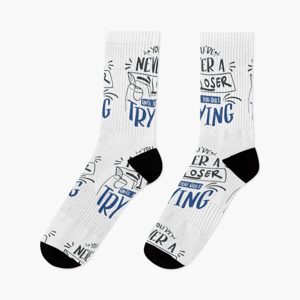Item preview, Youre Never Loser Until You Quit Trying designed and sold by FOX1999-Design.