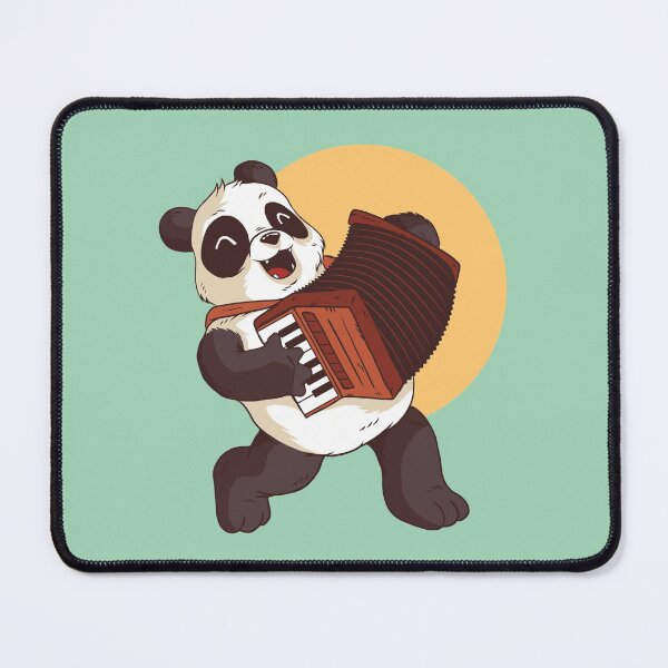 Item preview, Giant Panda Playing Accordion designed and sold by Cute and Funny Animal Art Designs.