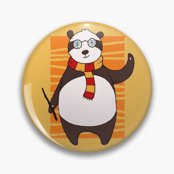 Item preview, Giant Panda Wearing Scarf designed and sold by Cute and Funny Animal Art Designs.