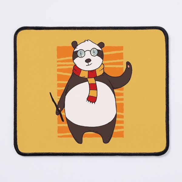 Item preview, Giant Panda Wearing Scarf designed and sold by Cute and Funny Animal Art Designs.