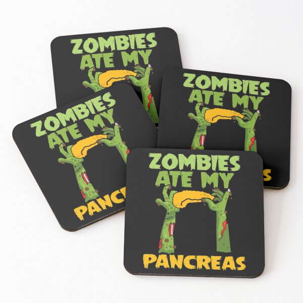 Item preview, Zombies Ate My Pancreas Type 1 Diabetes Awareness designed and sold by haodon79.