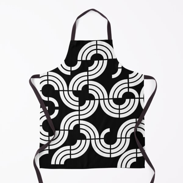 Item preview, Swirl black and white pattern designed and sold by Aimio.