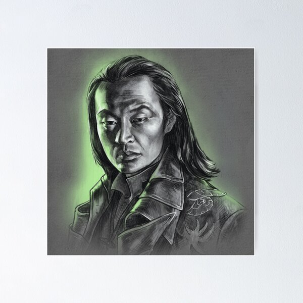 Item preview, Shang Tsung Portrait designed and sold by Myōhō Print Co..